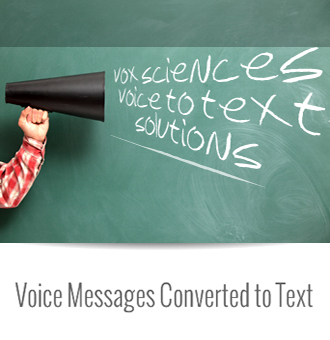 Voice Messages Converted to Text